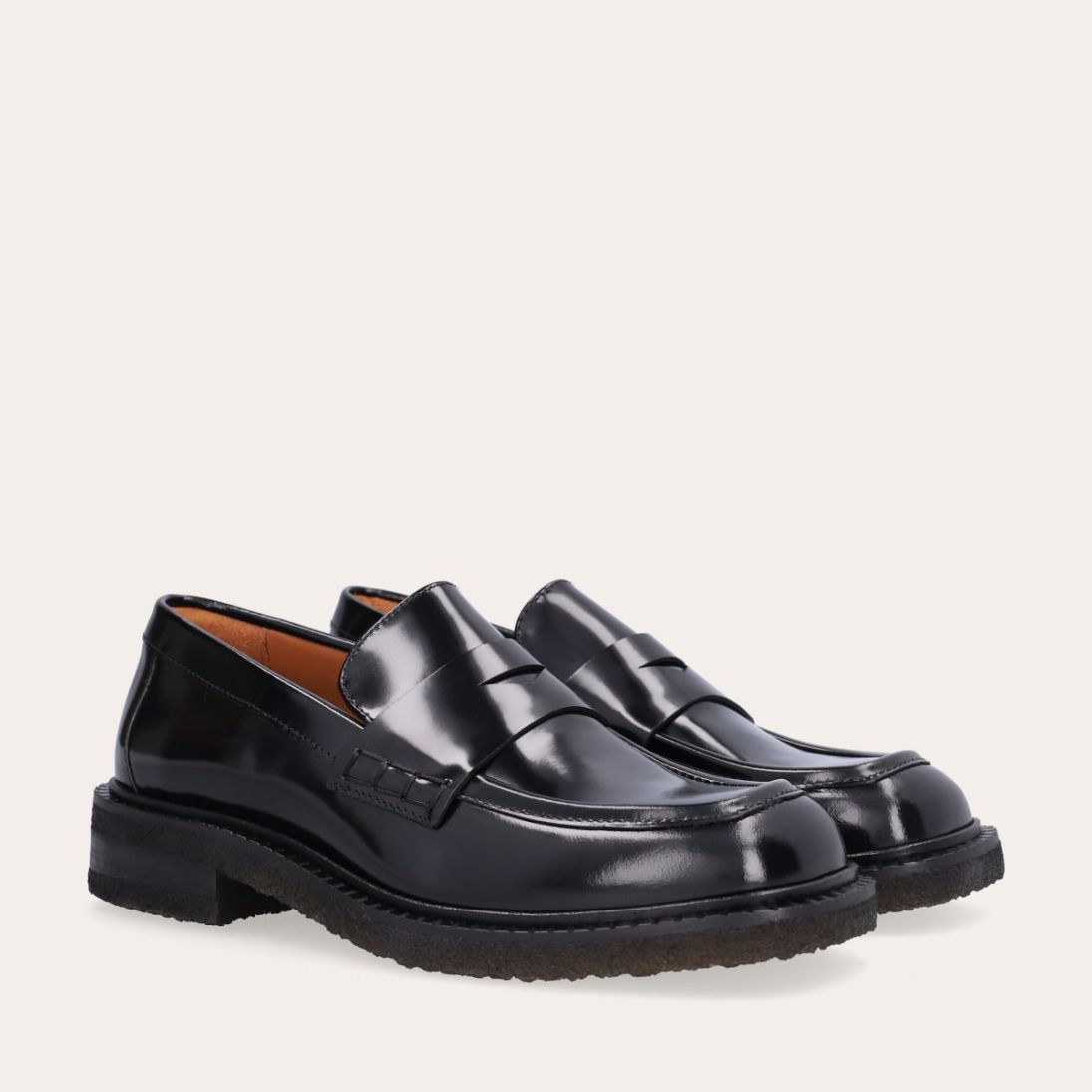 Billi Bi Skor Black Polido