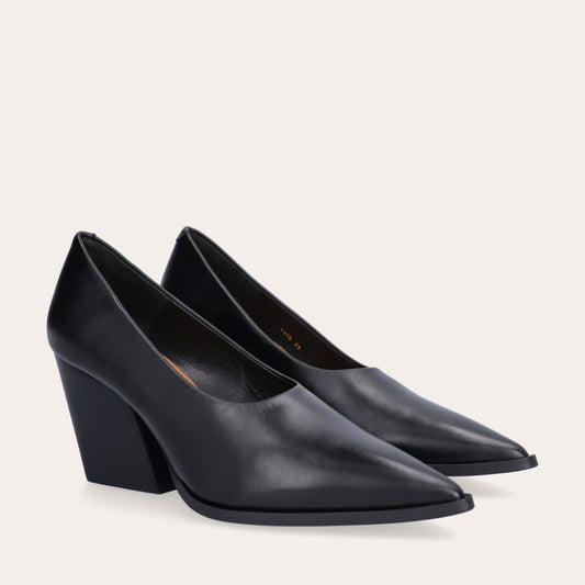 Billi Bi Pumps Black Calf 80