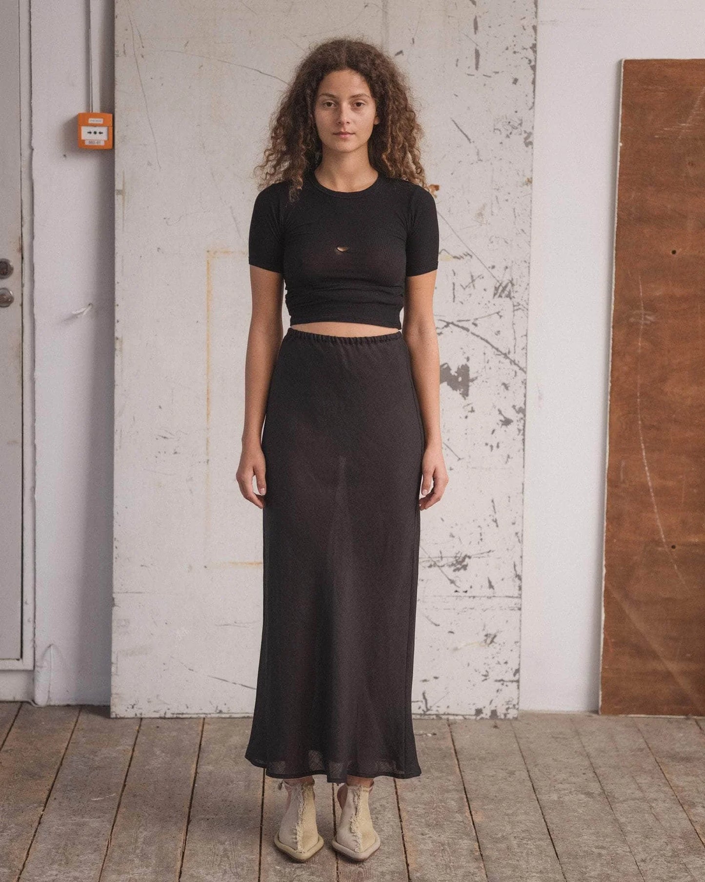 Baserange Topp Heart Short Sleeve