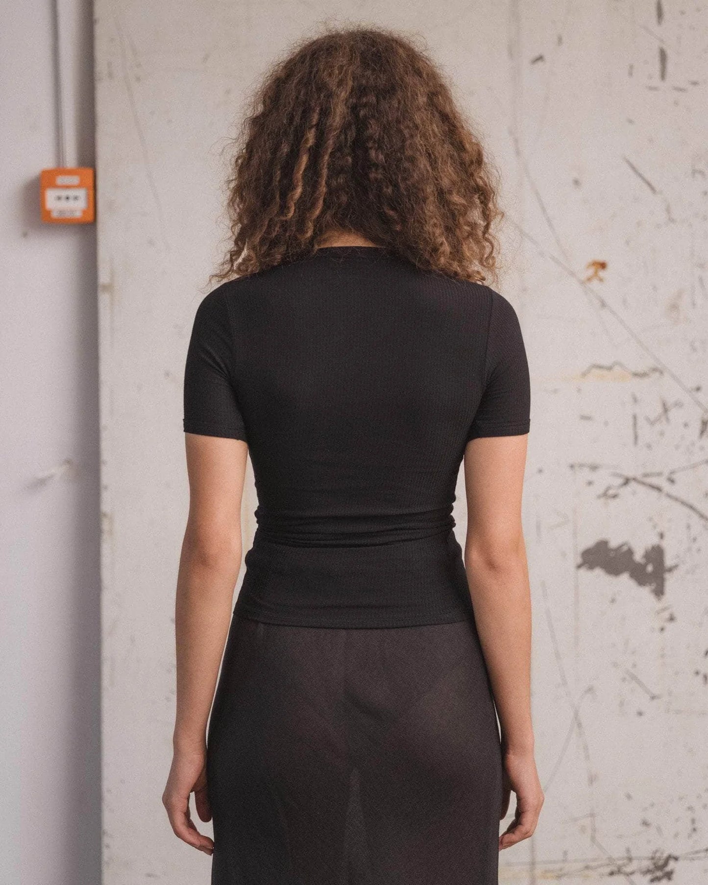 Baserange Topp Heart Short Sleeve