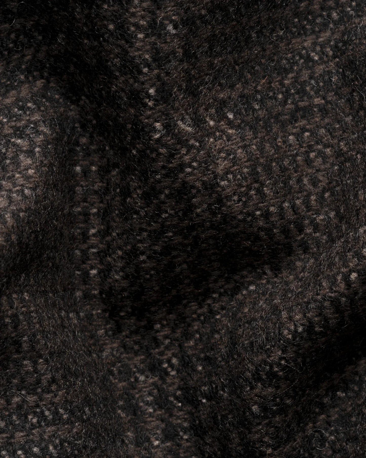 Eton Overshirt Check Wool Cashmere Chore