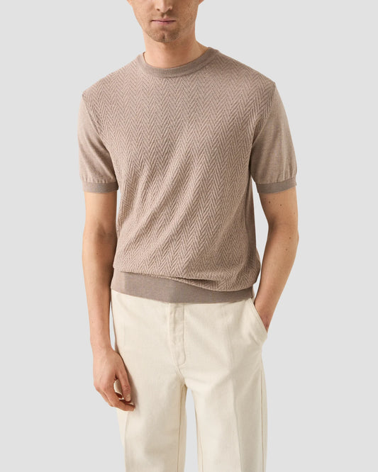 Eton T-shirt Crew Neck Knit