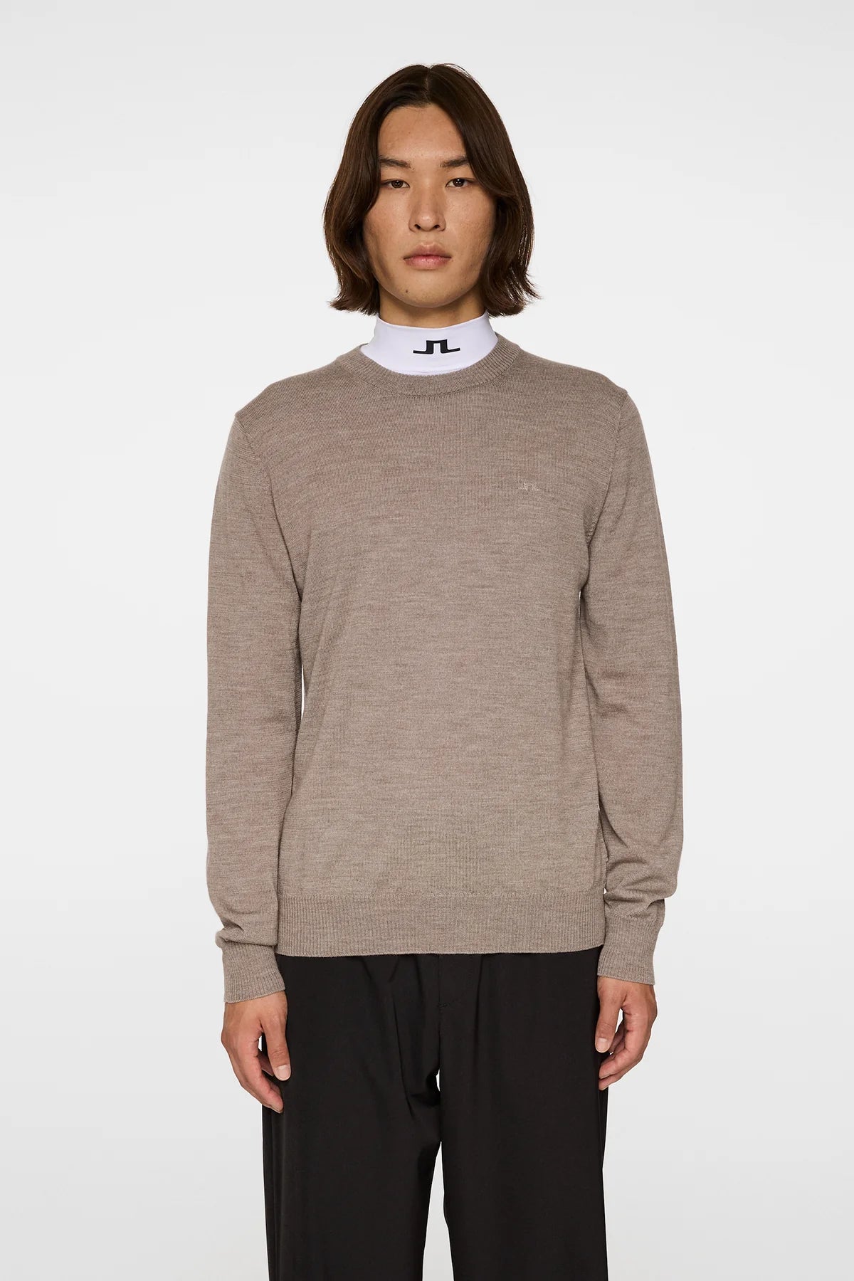J.Lindeberg Tröja Keane Merino Crew Neck