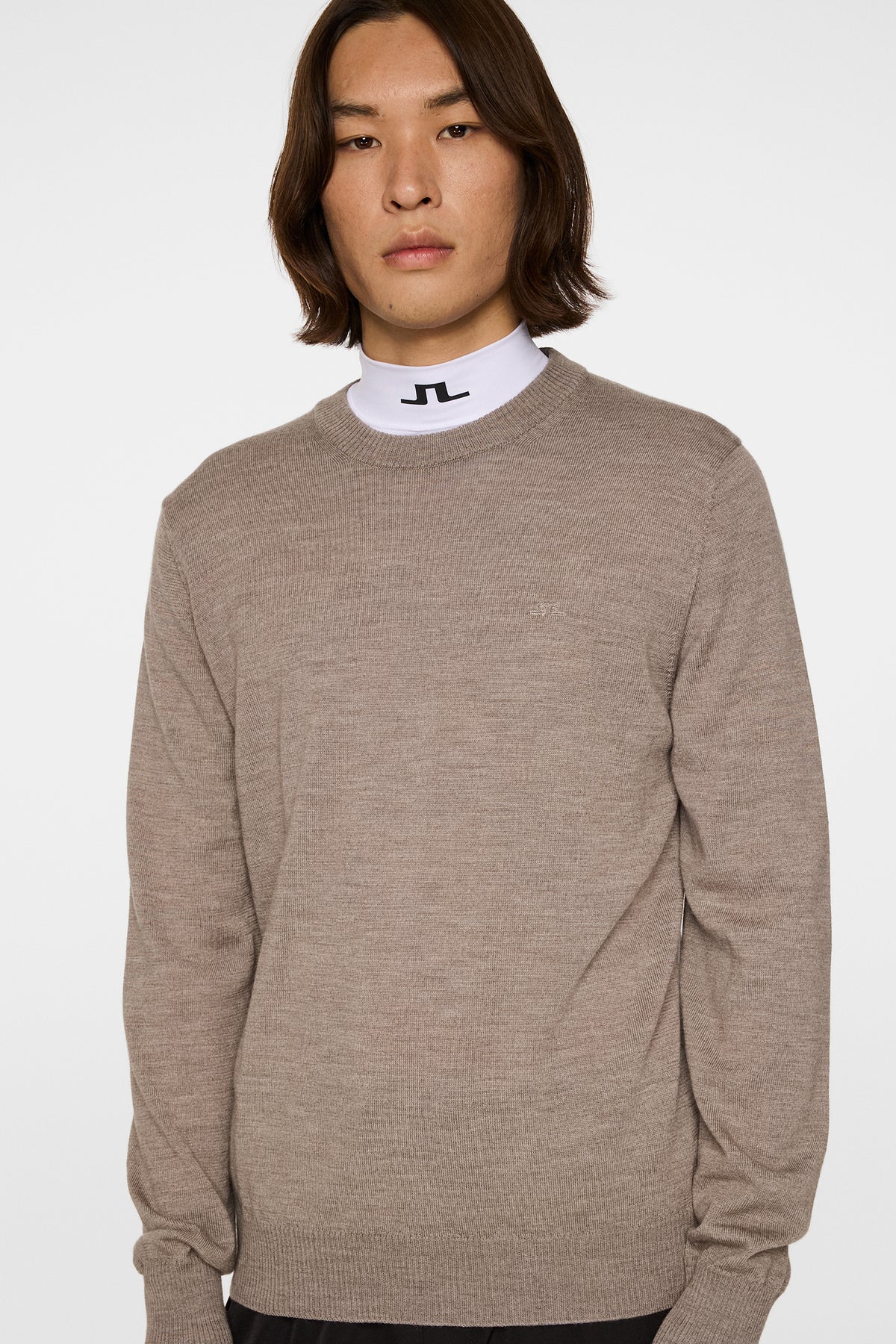 J.Lindeberg Tröja Keane Merino Crew Neck
