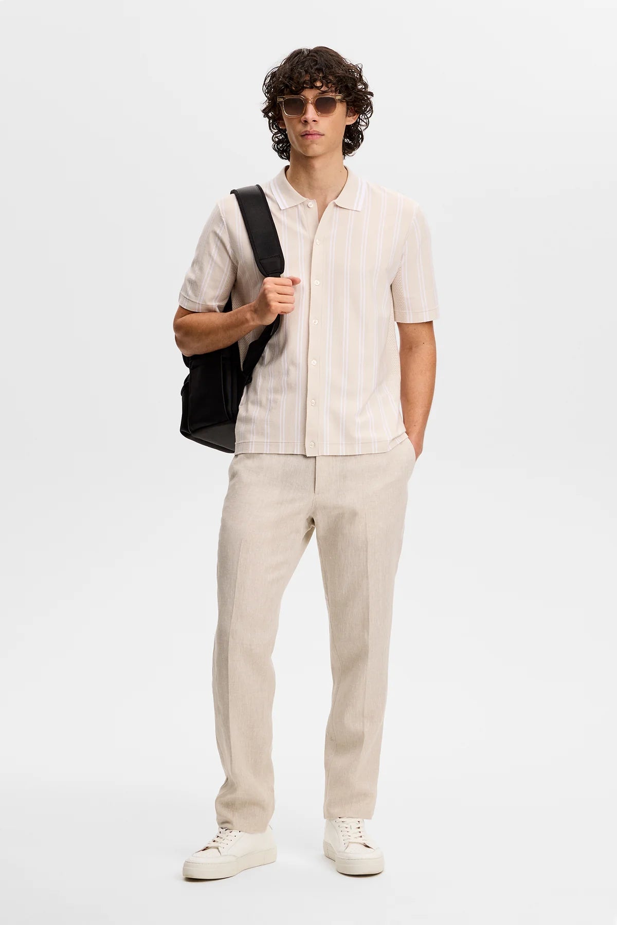 J.Lindeberg Skjorta Rue Knit SS