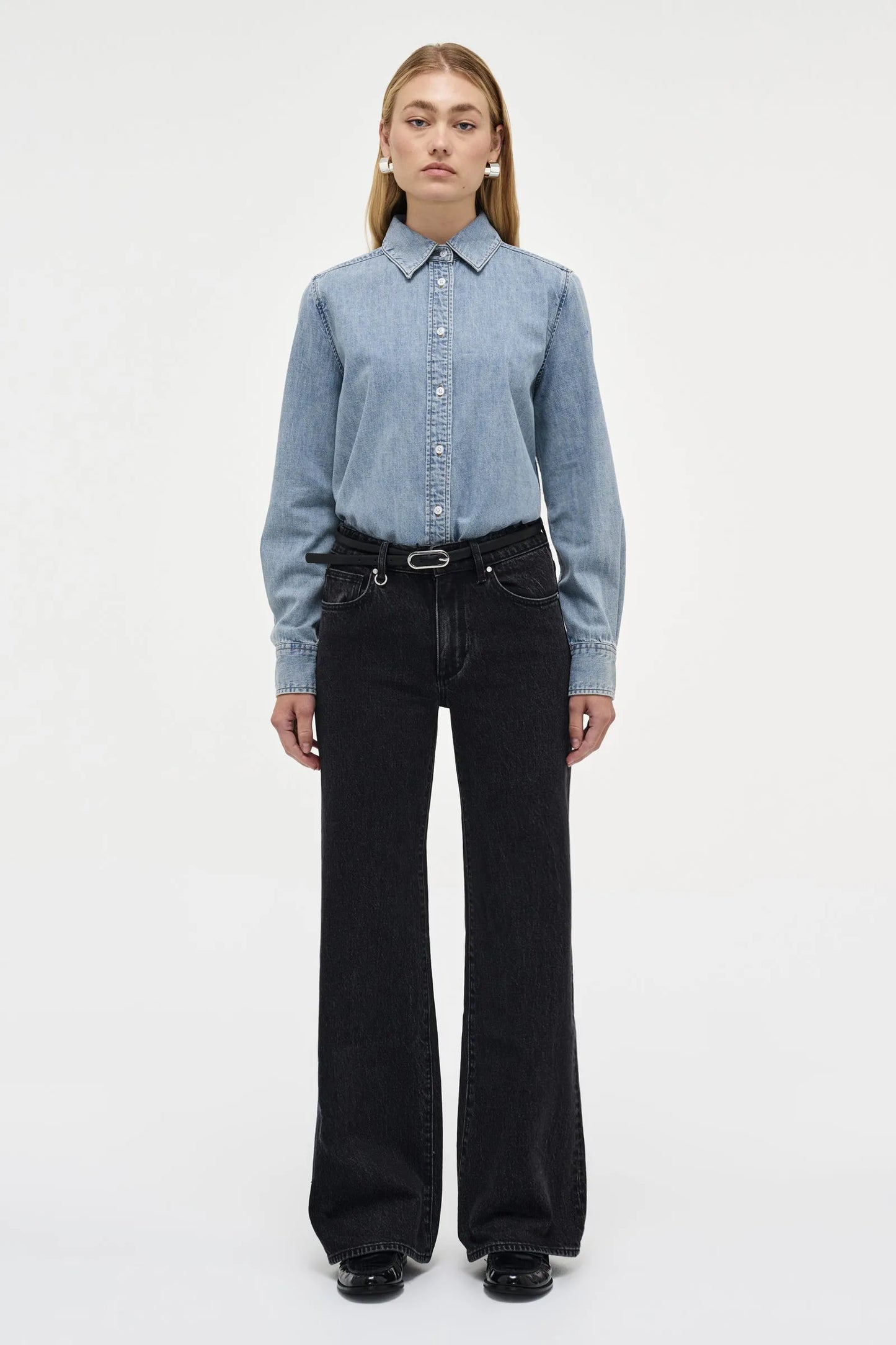 Neuw Jeans Eva Wide French Blac