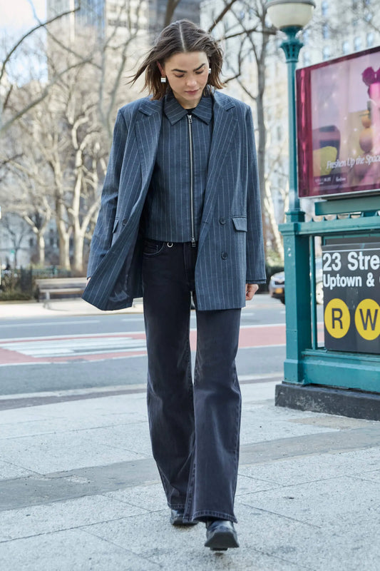 Neuw Jeans Eva Wide French Blac