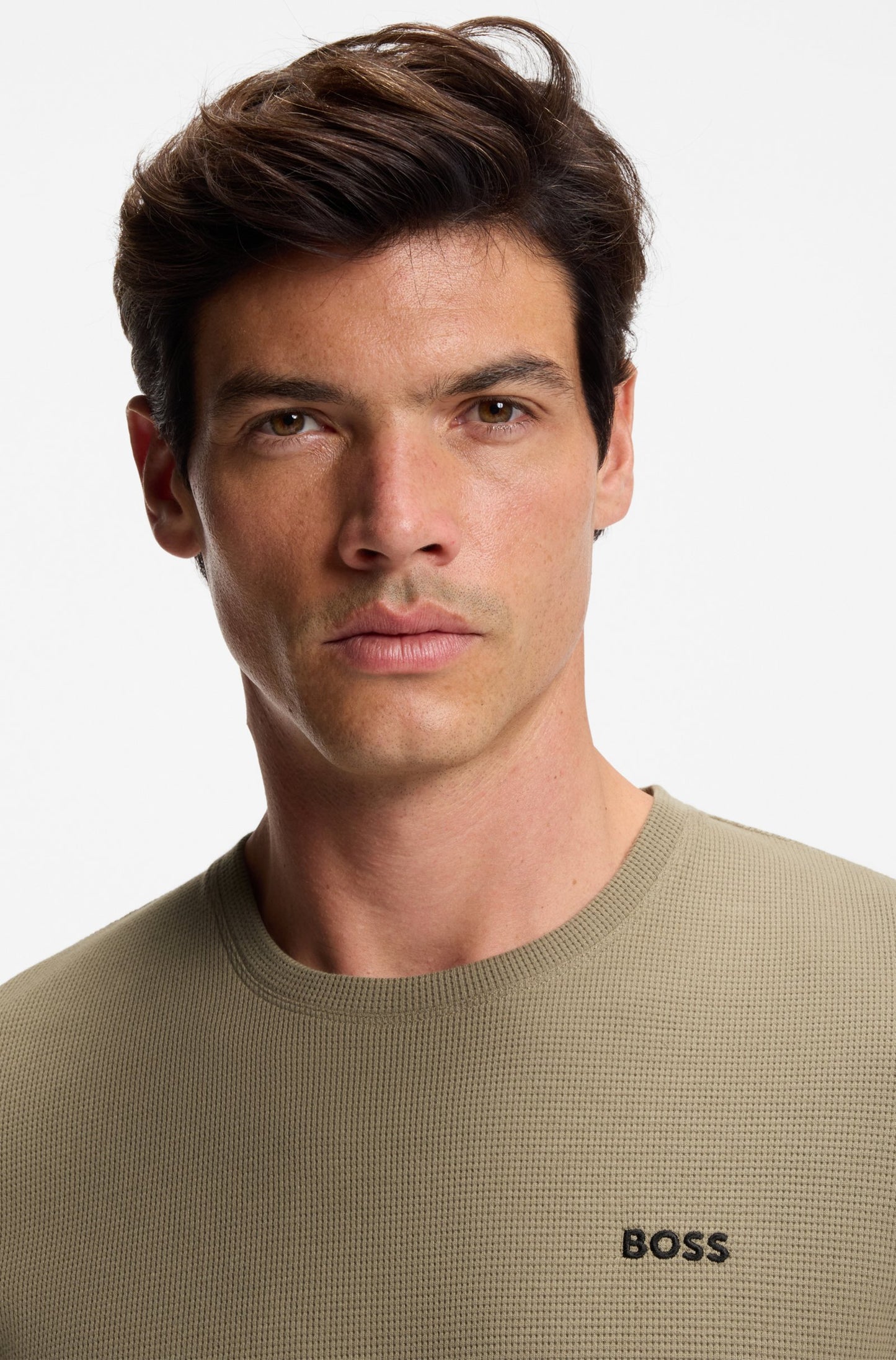 Boss T-shirt Waffle