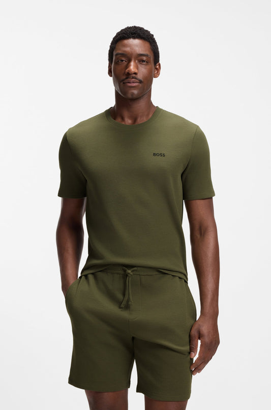 Boss T-shirt Waffle