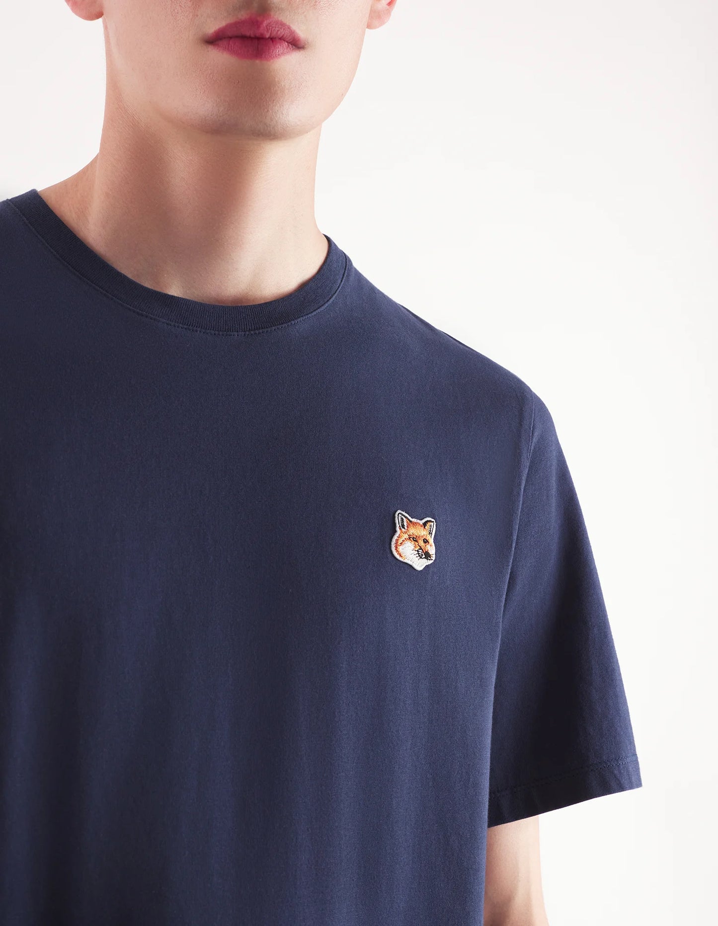 Maison Kitsuné T-shirt Fox Head Patch Reg