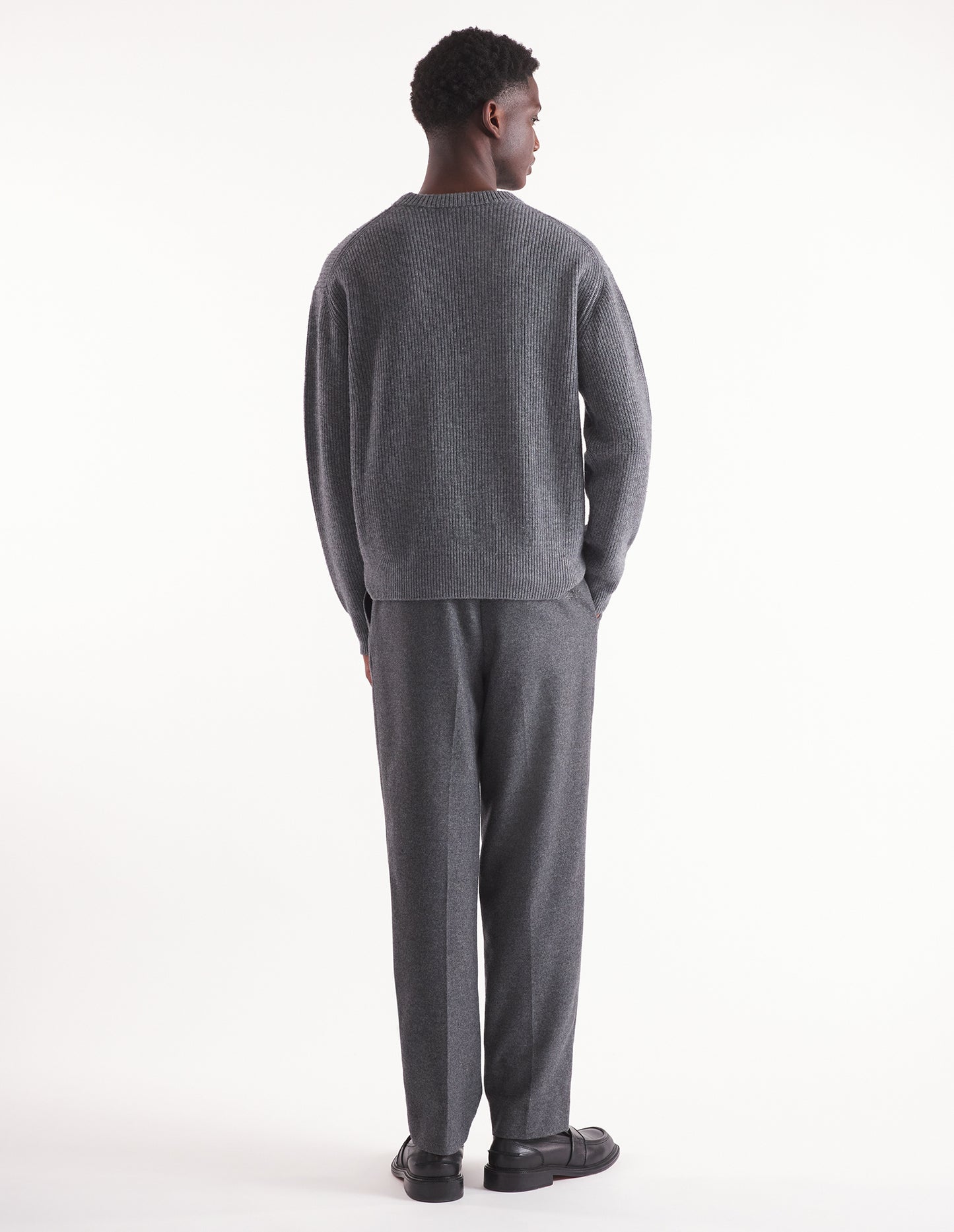 Maison Kitsuné Tröja Bold Fox Head Patch Comfort Rib Jumper