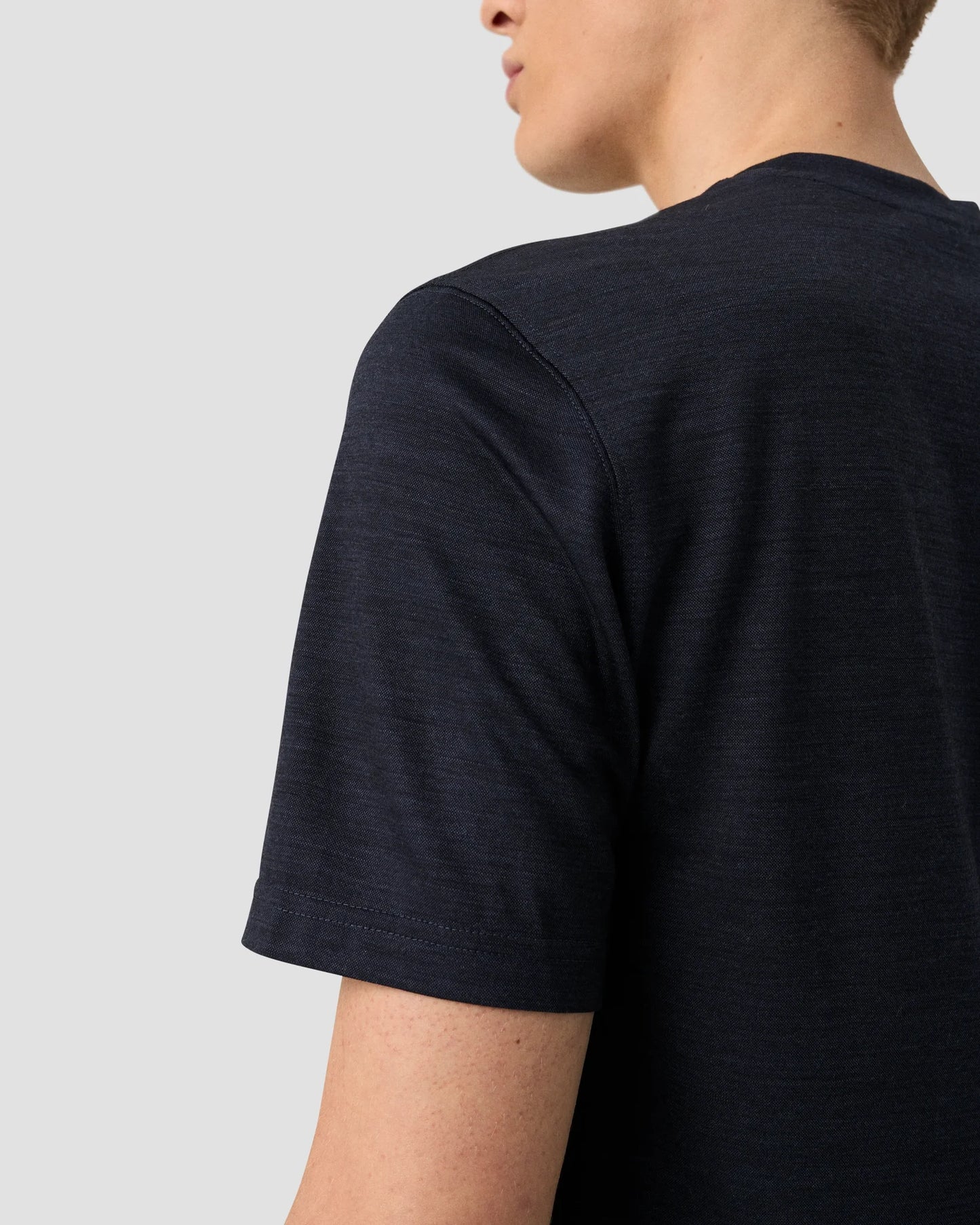 Eton T-shirt Merino Wool Lyocell