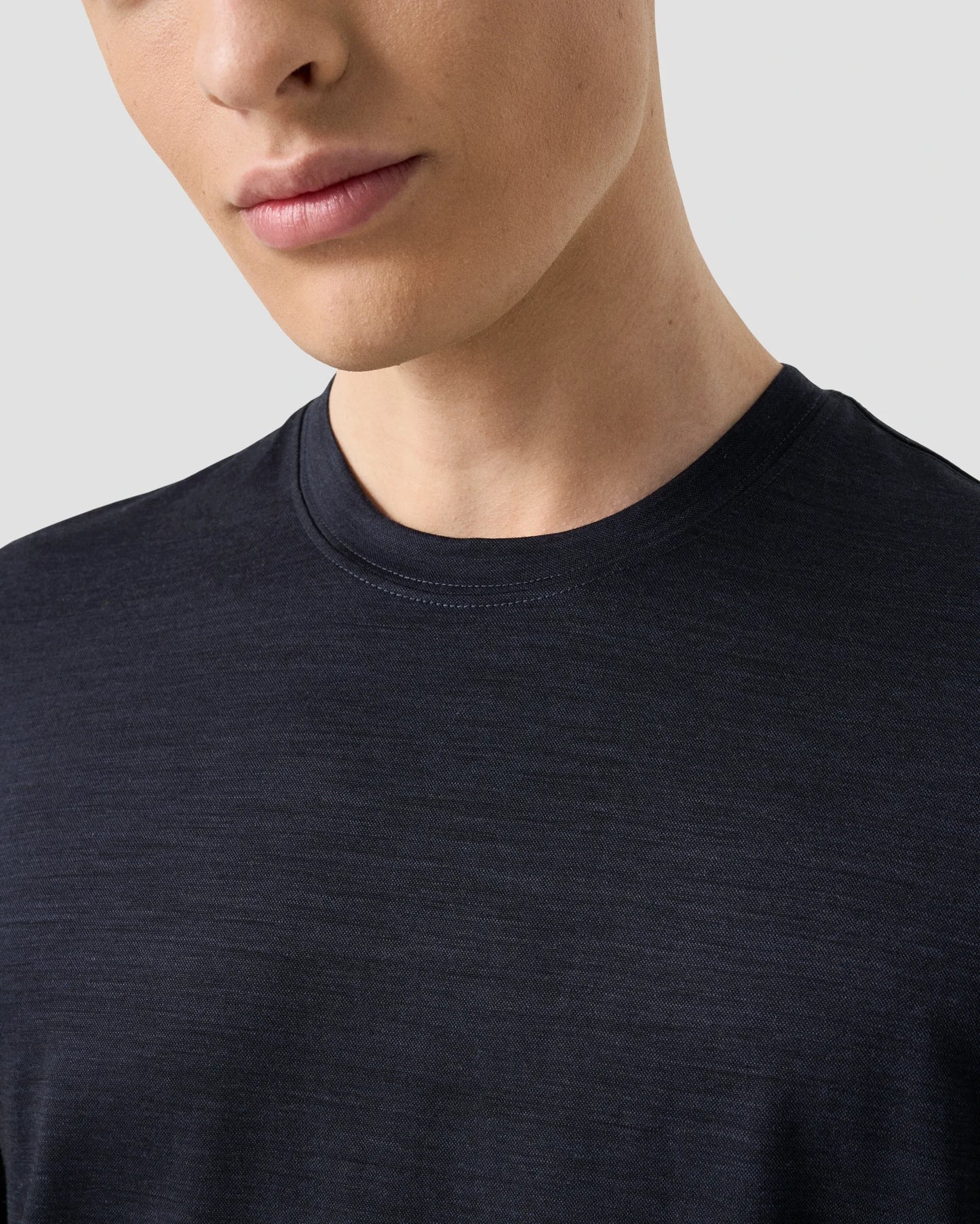Eton T-shirt Merino Wool Lyocell
