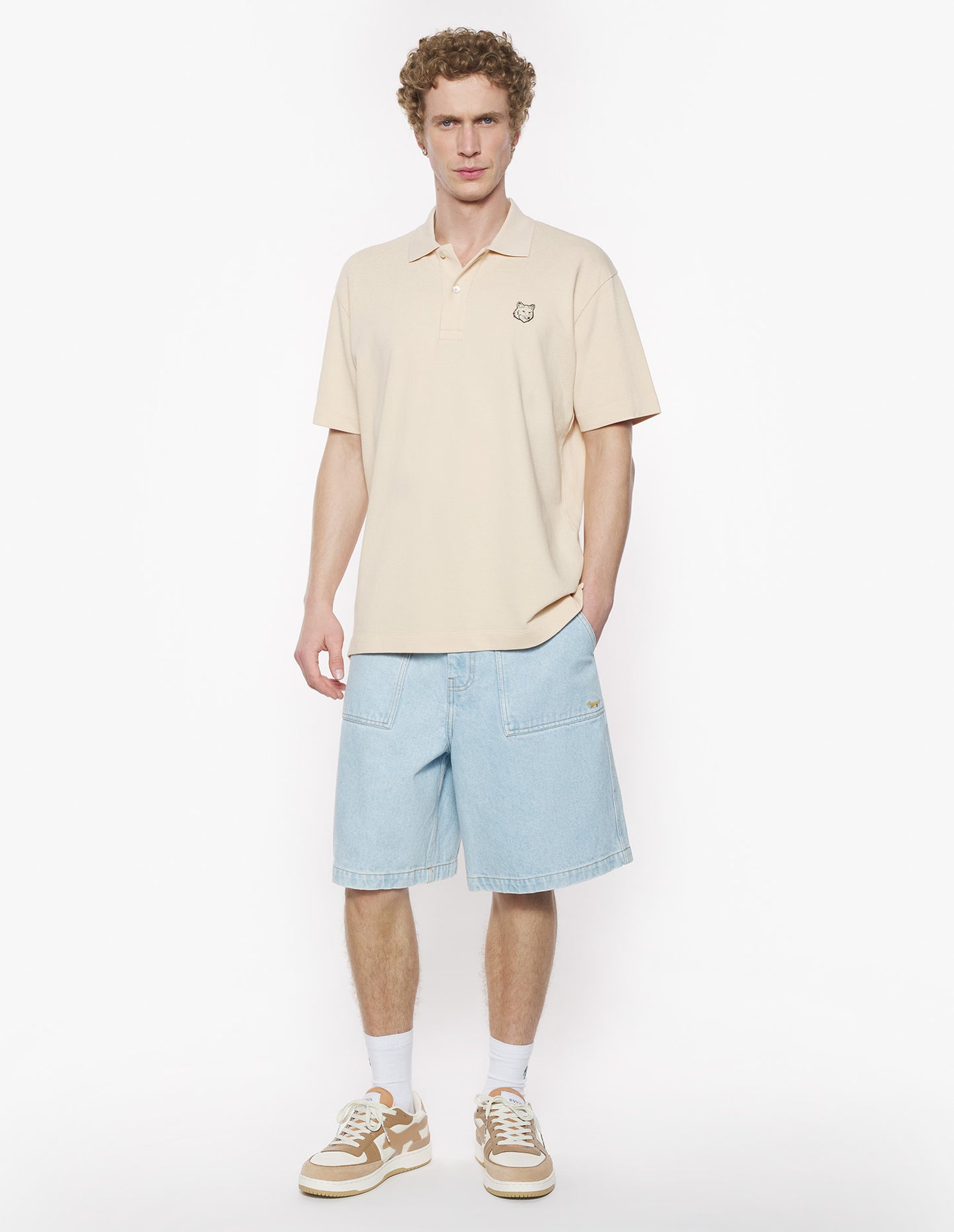 Maison Kitsuné Piké Bold Fox Head Patch Comfort Polo