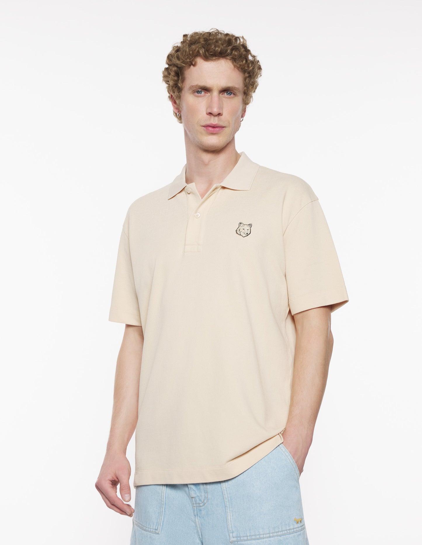 Maison Kitsuné Piké Bold Fox Head Patch Comfort Polo