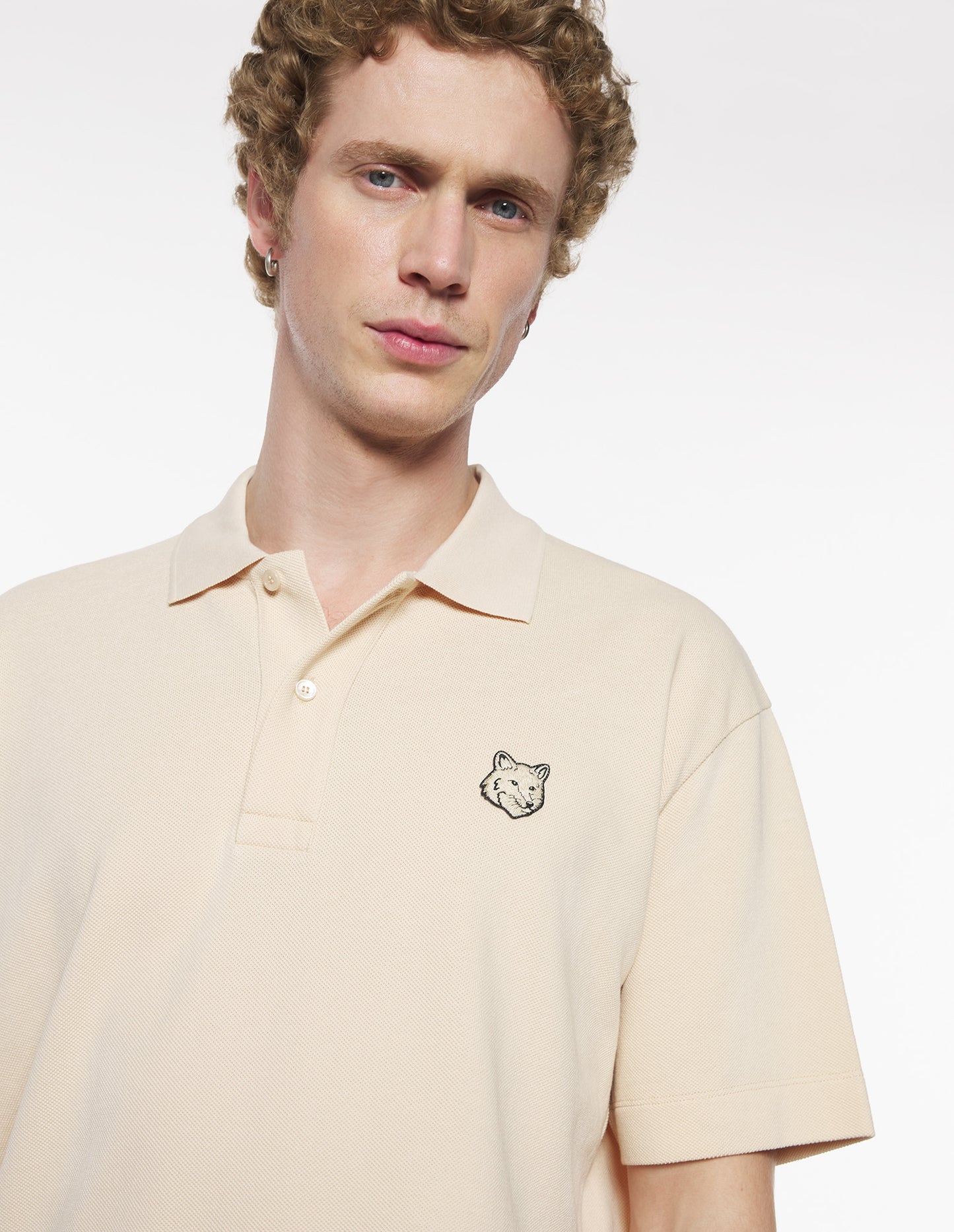 Maison Kitsuné Piké Bold Fox Head Patch Comfort Polo