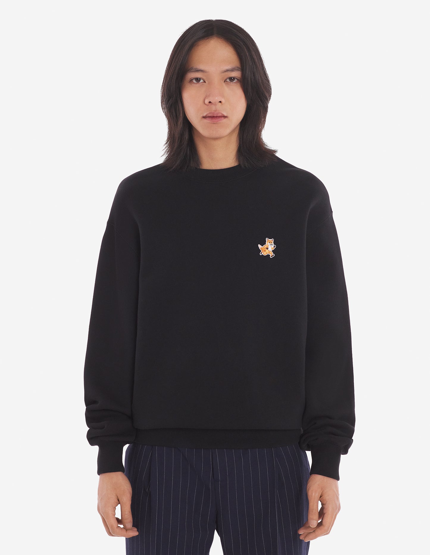 Maison Kitsuné Tröja Speedy Fox Patch Comfort Sweat