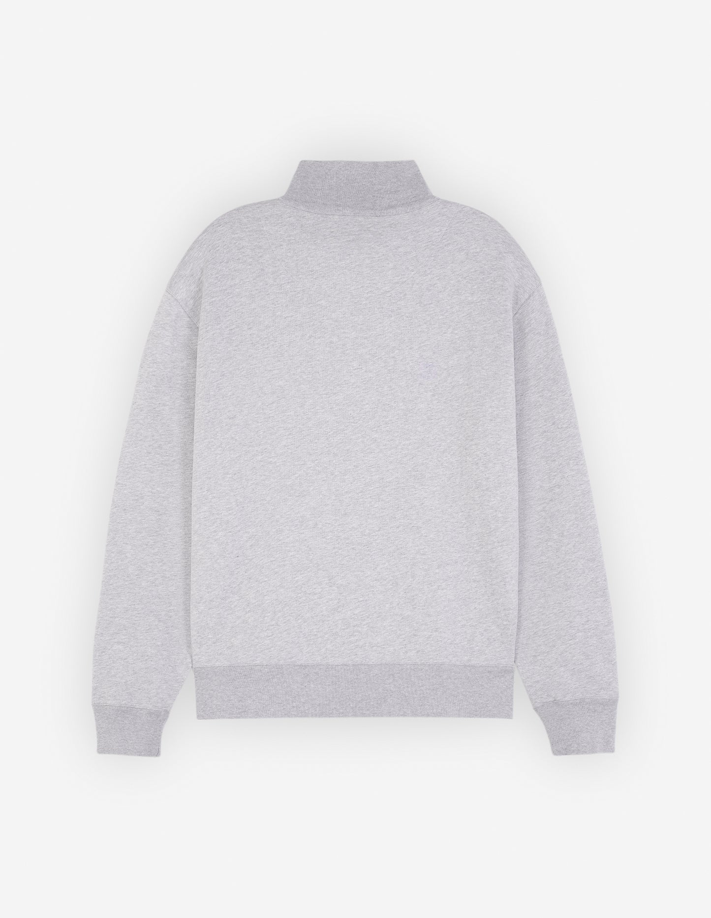 Maison Kitsuné Tröja Fox Head Patch Comfort Half Zip Sweat