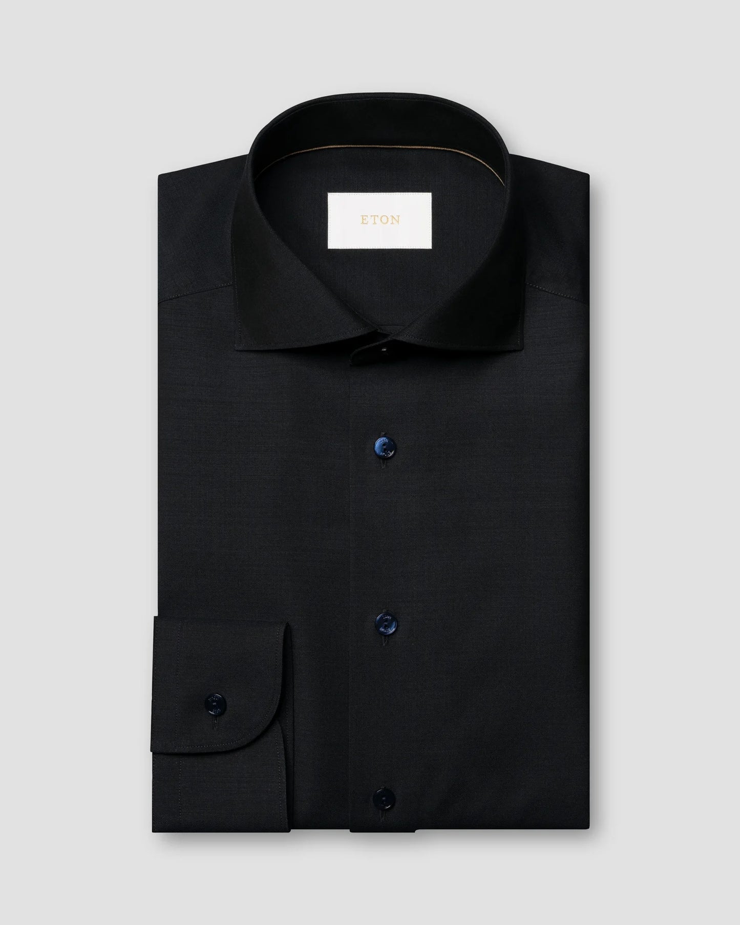 Eton Skjorta Solid Merino