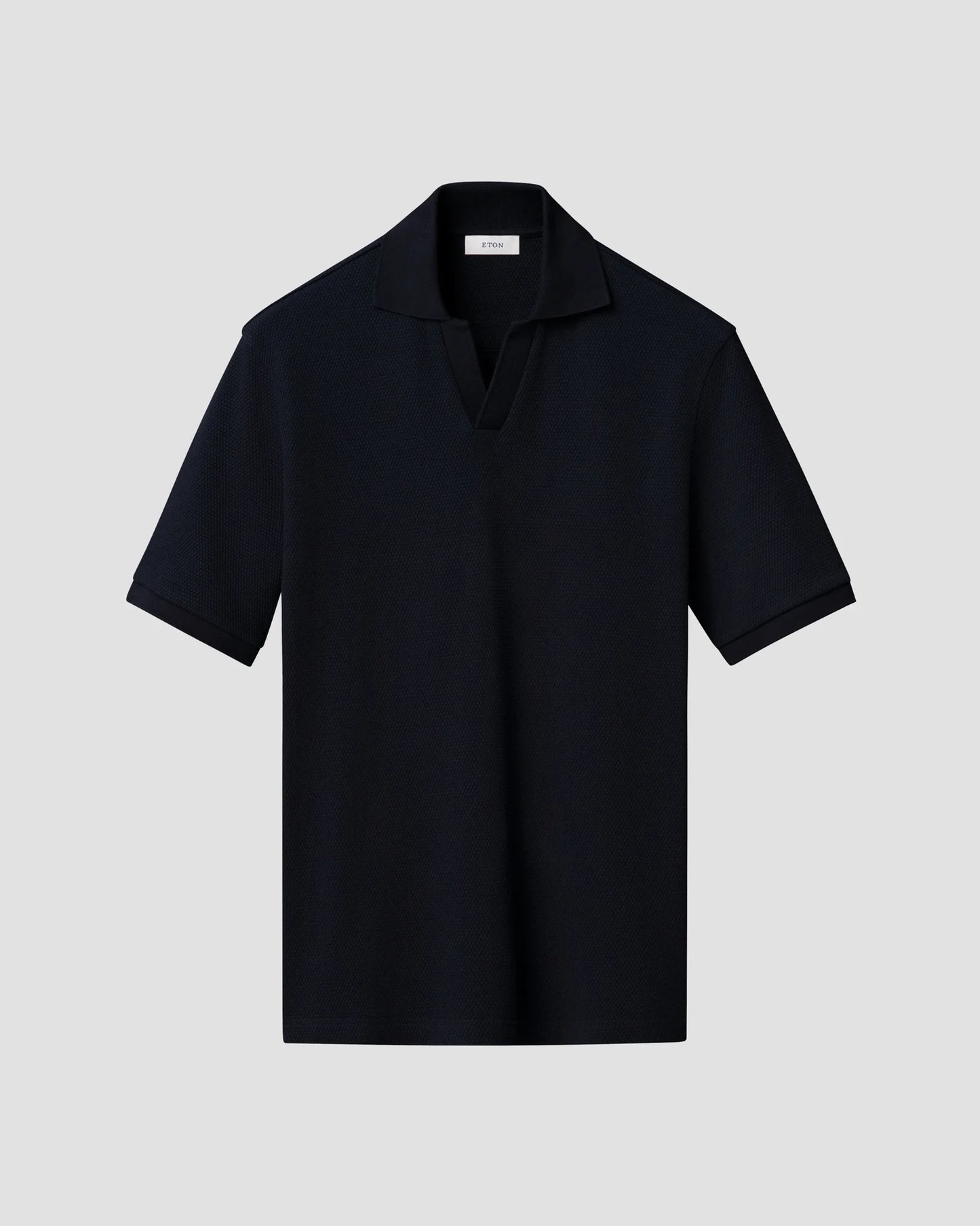 Eton Piké Waffle Open Collar