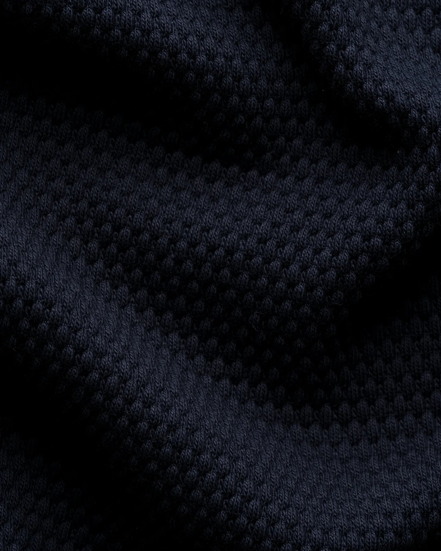 Eton Piké Waffle Open Collar