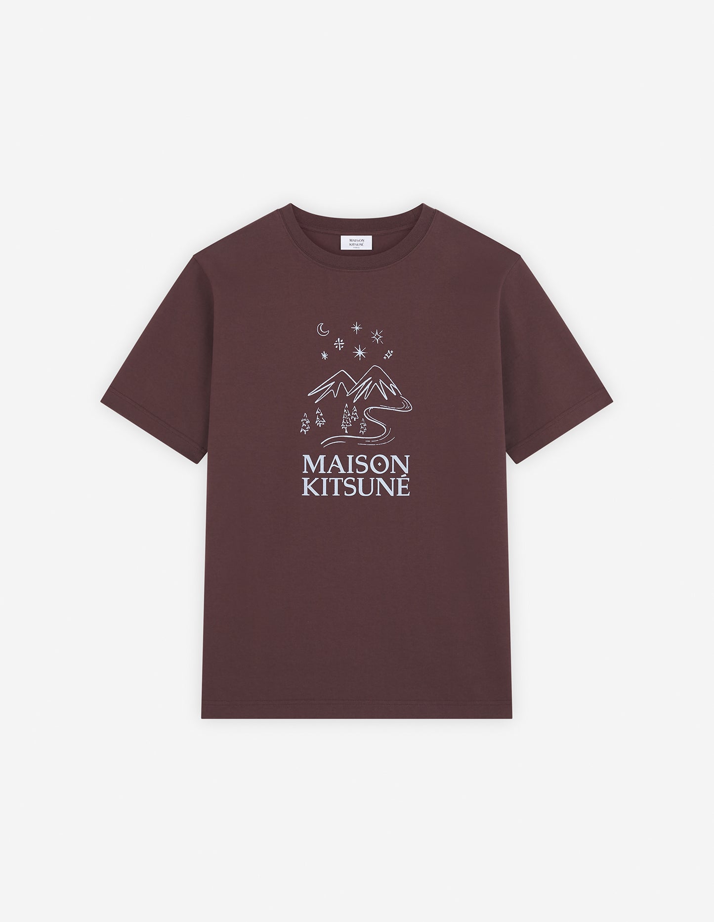 Maison Kitsuné T-shirt Sketched Landscape Comfort