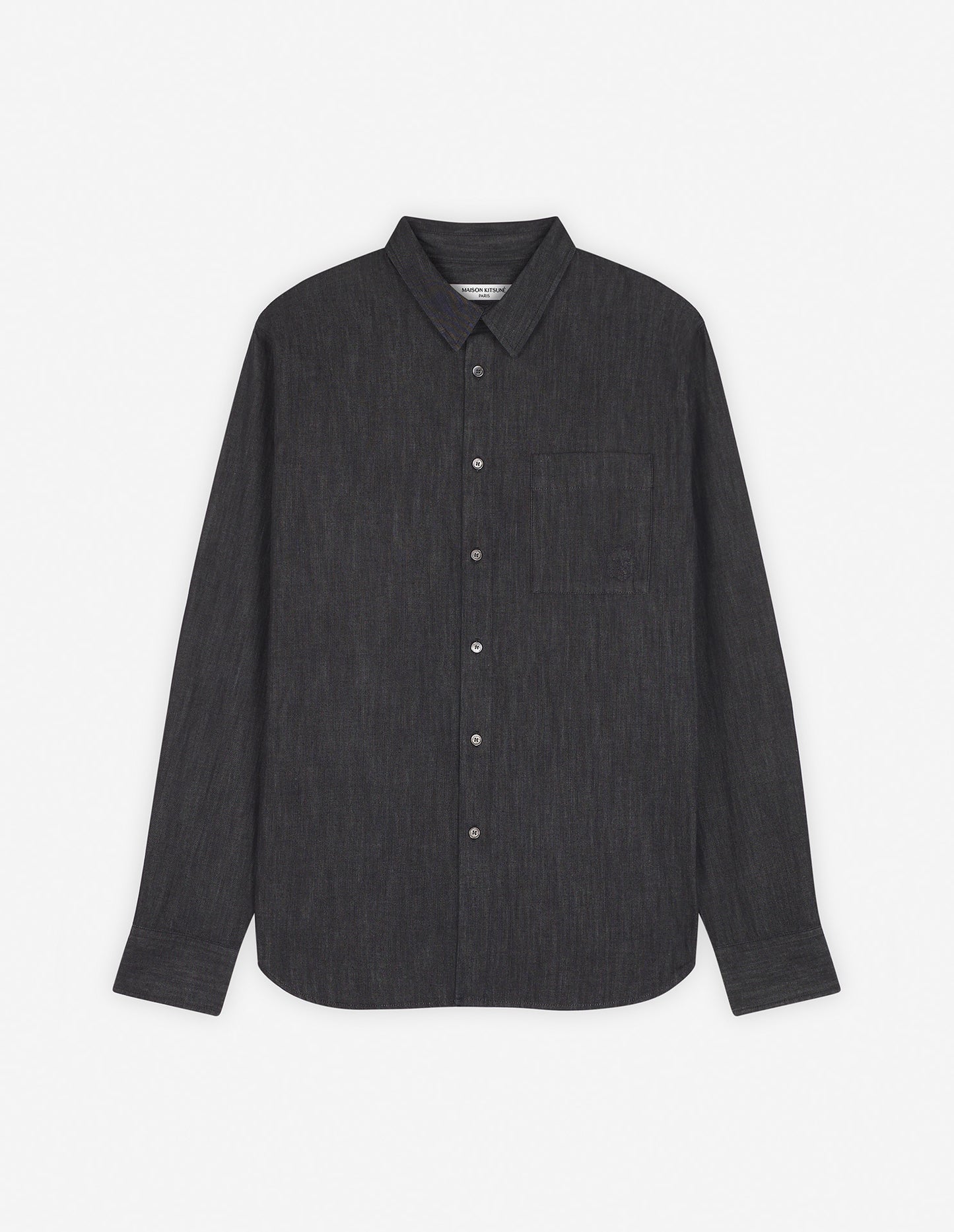 Maison Kitsuné Skjorta Light Denim Shirt