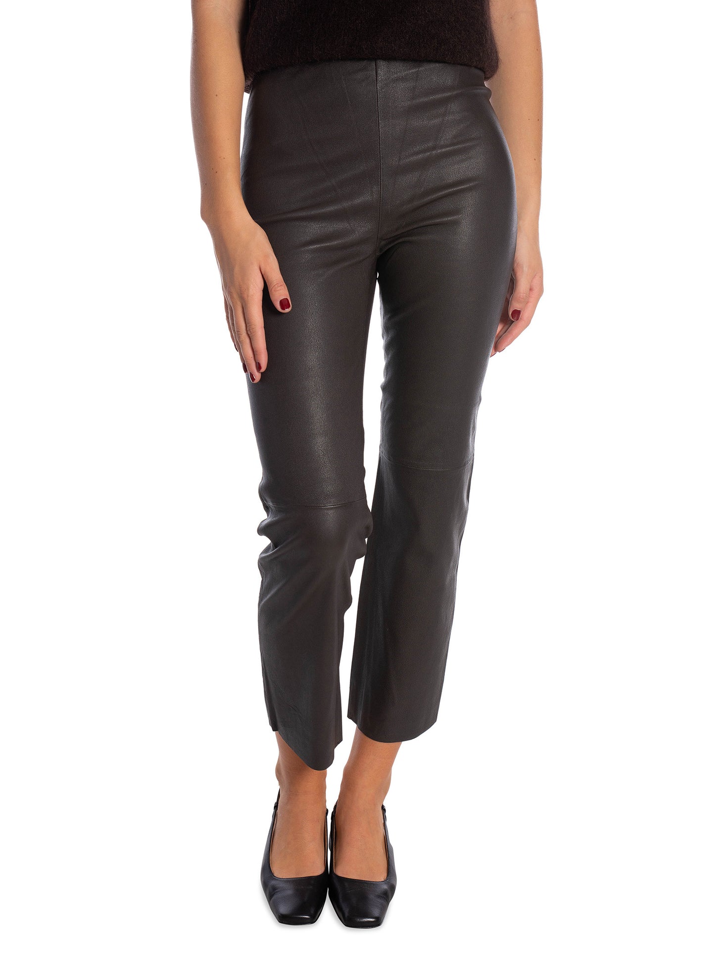 Norr Byxor Celia Stretch Leather