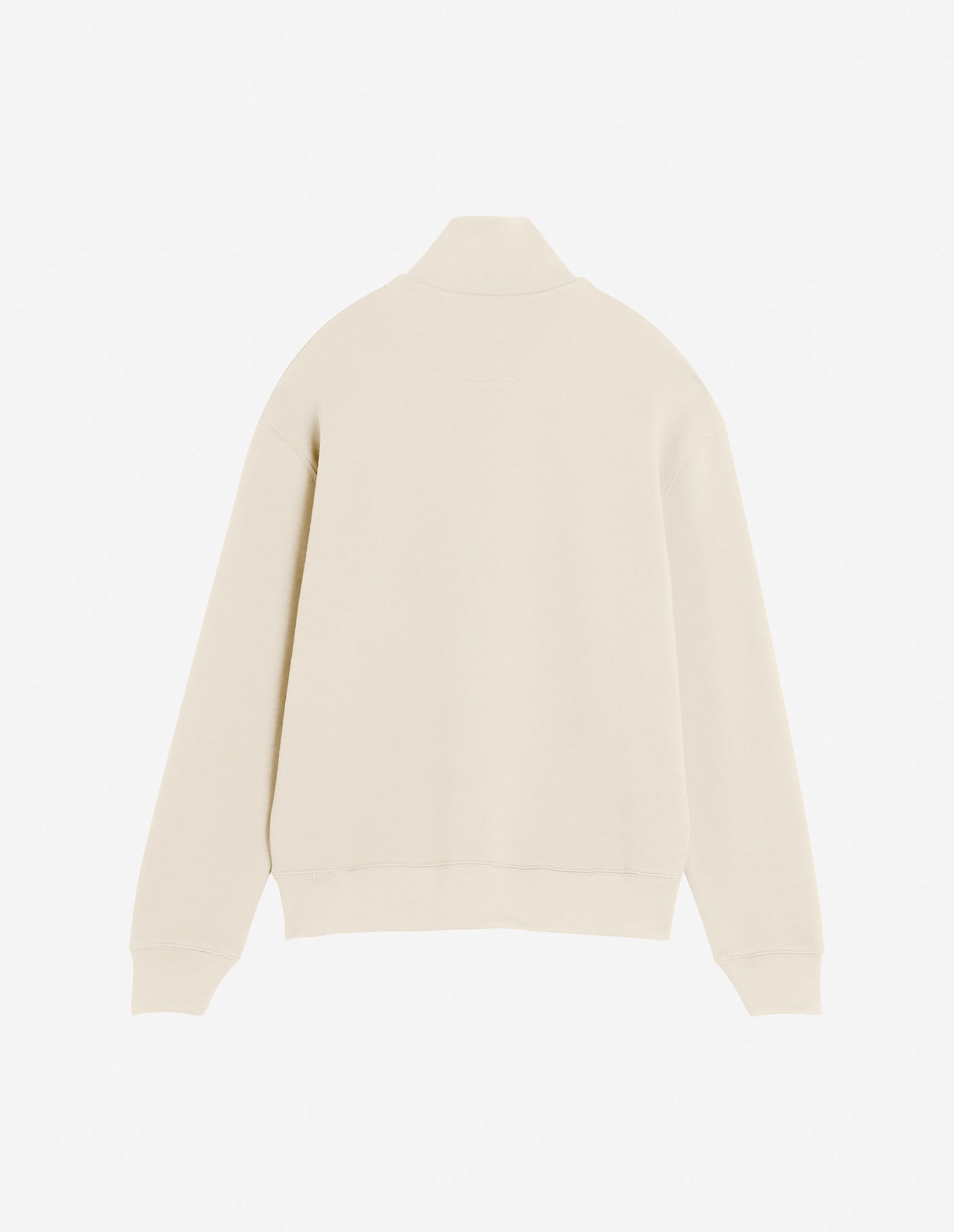 Maison Kitsuné Bold Tröja Fox Head Patch Comfort Half Zipped