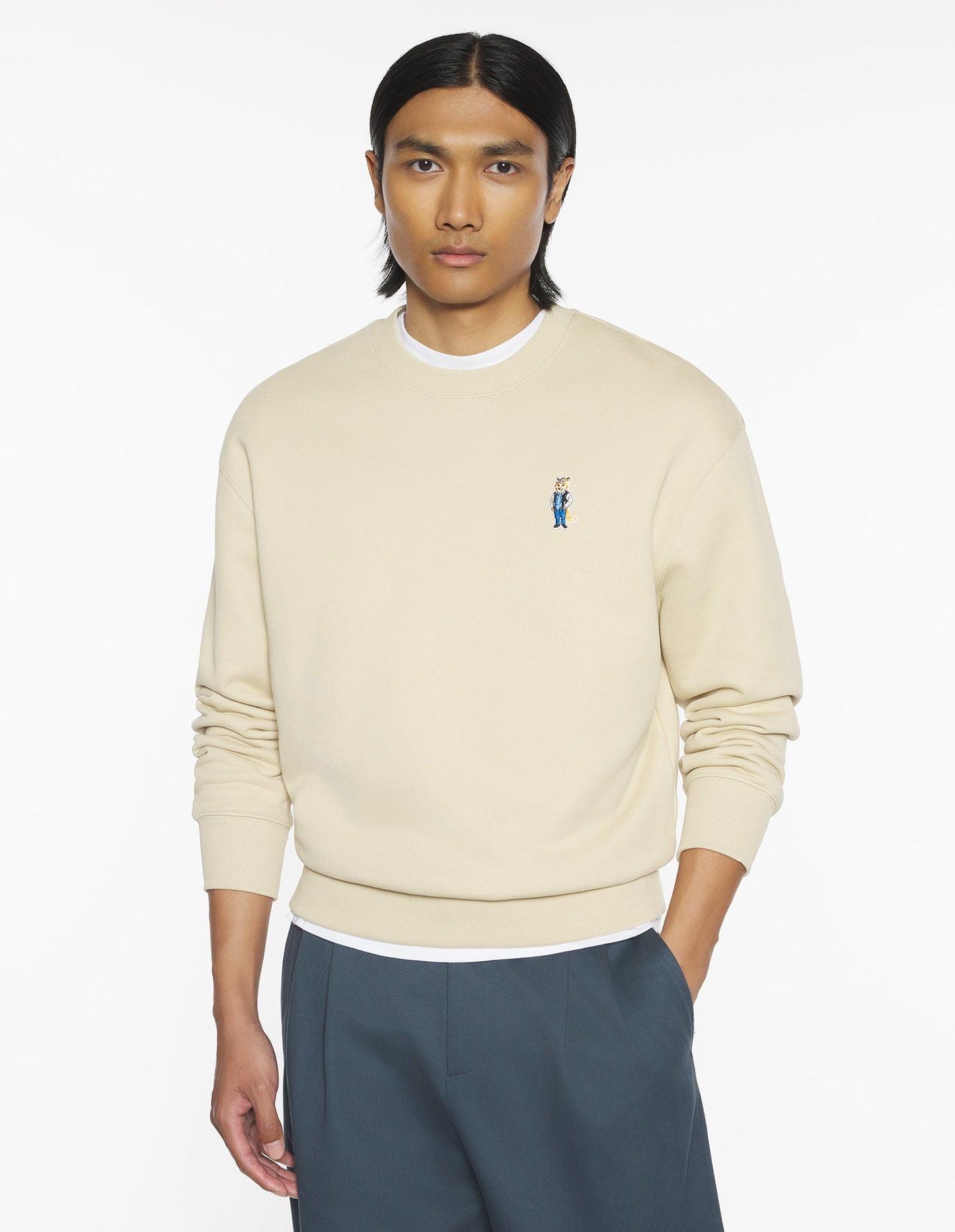 Maison Kitsuné Tröja Dressed Fox Comfort