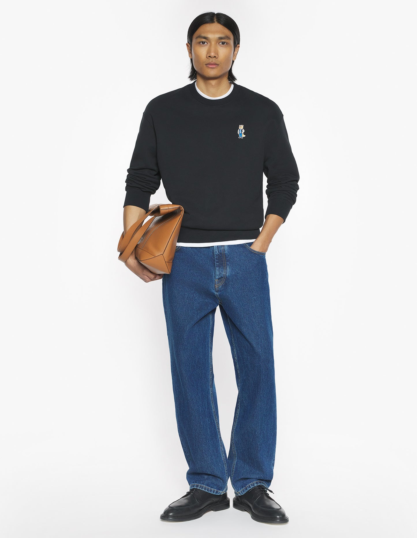 Maison Kitsuné Tröja Dressed Fox Comfort