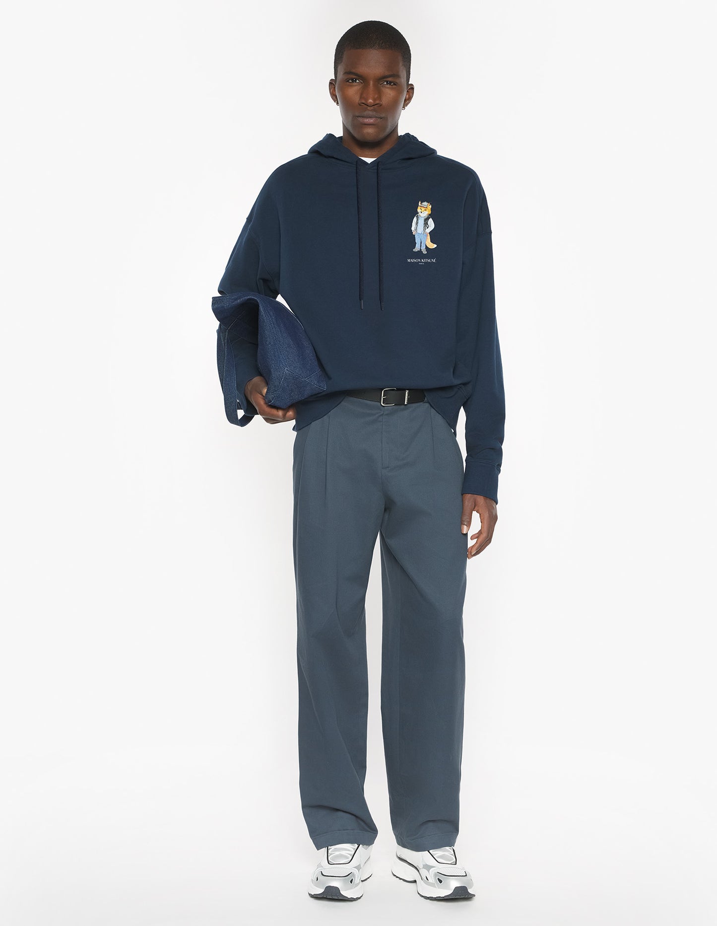 Maison Kitsuné Hoodie Dressed Fox Oversize