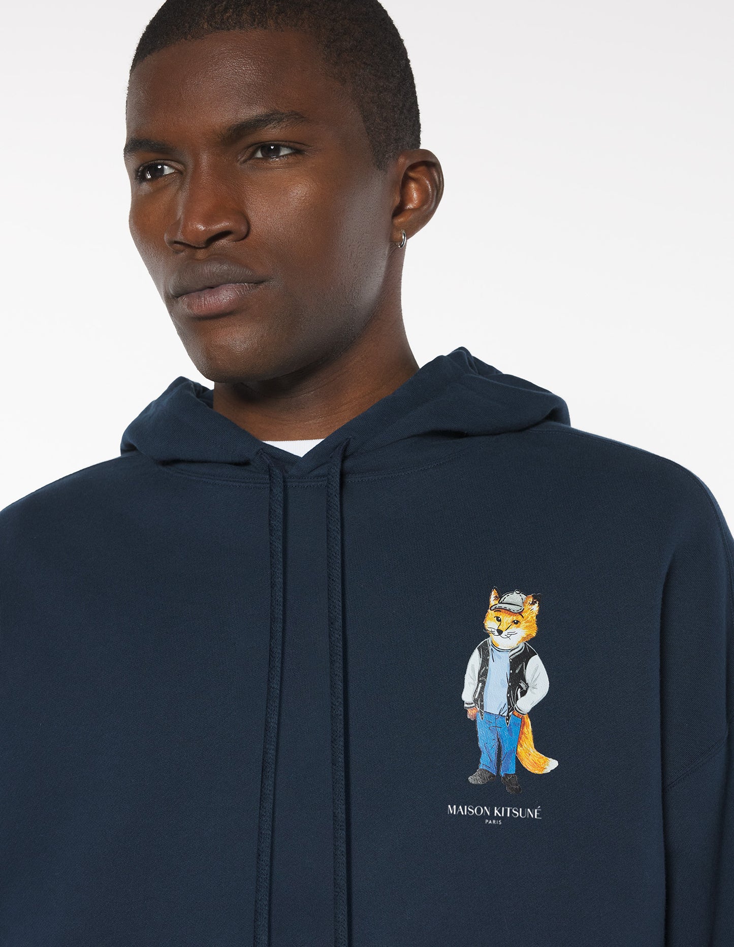 Maison Kitsuné Hoodie Dressed Fox Oversize