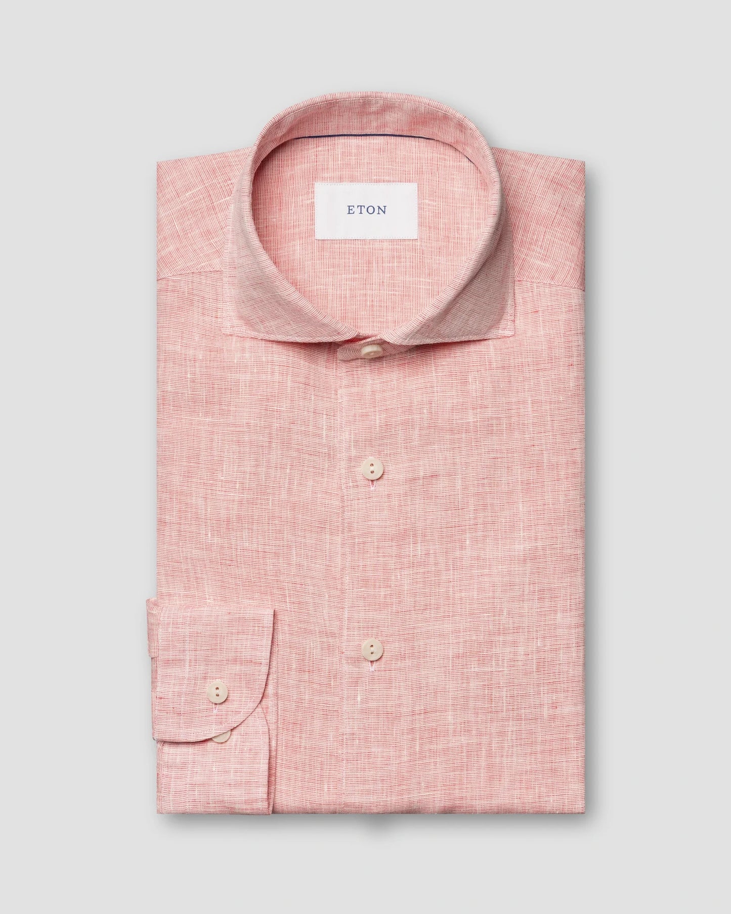 Eton Skjorta Solid Linen
