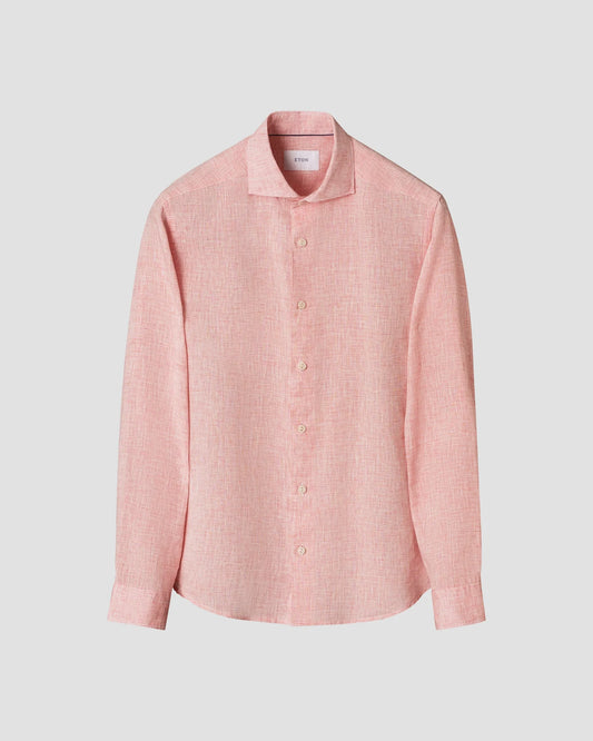 Eton Skjorta Solid Linen